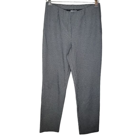 J. Jill Houndstooth Ponte Knit Slim Leg Pants Size Small - Picture 1 of 7